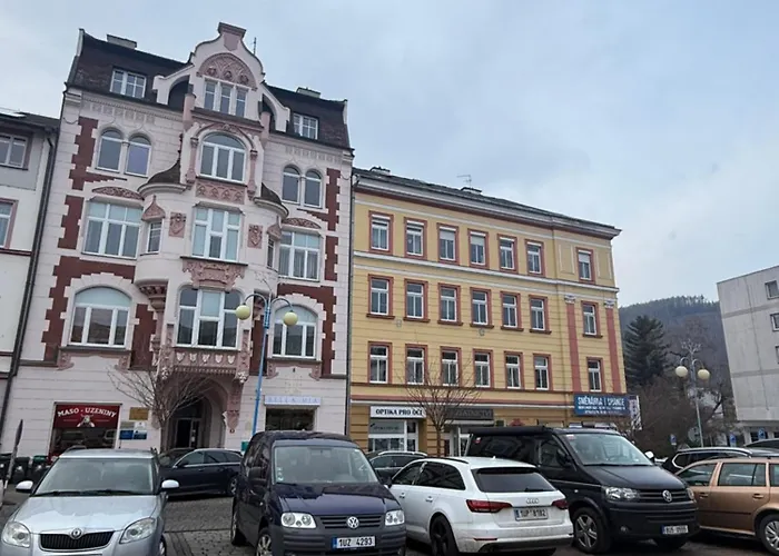 Masarykovo Namesti V Centru Decina Decin